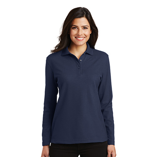 Women's Port Authority Long Sleeve Polo
