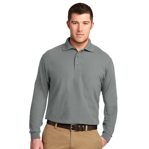 Men's Port Authority Long Sleeve Polo