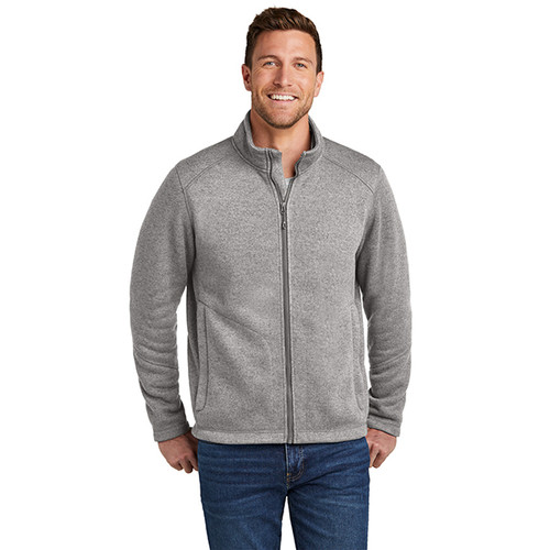 Men's Port Authority Arc Sweater Fleece Jacket