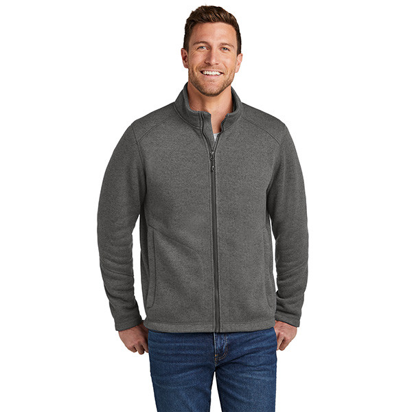 Men's Port Authority Arc Sweater Fleece Jacket