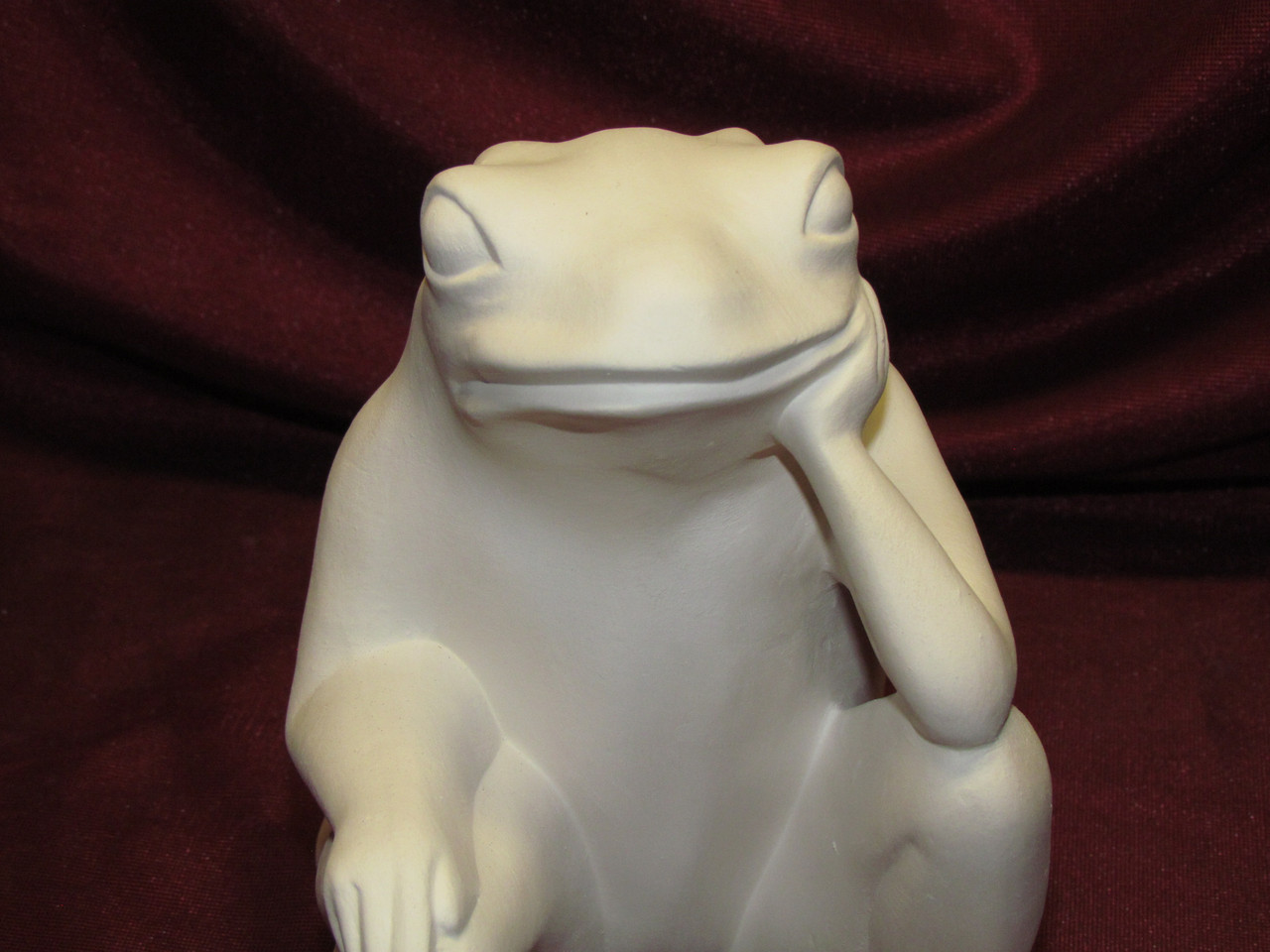 Ceramic Bisque U-Paint Small Frog Scrubby Holder, Soap Dish or Catch All  Ready to Paint Unpainted - Fat Cat Ceramics