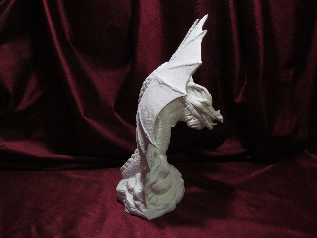 Fire Dragon Wings Up Ready To Paint Ceramic Bisque