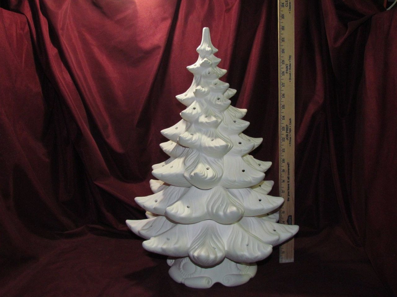 Why the Bisque Ceramic Christmas Tree is the Only Retro Decoration You Actually Need