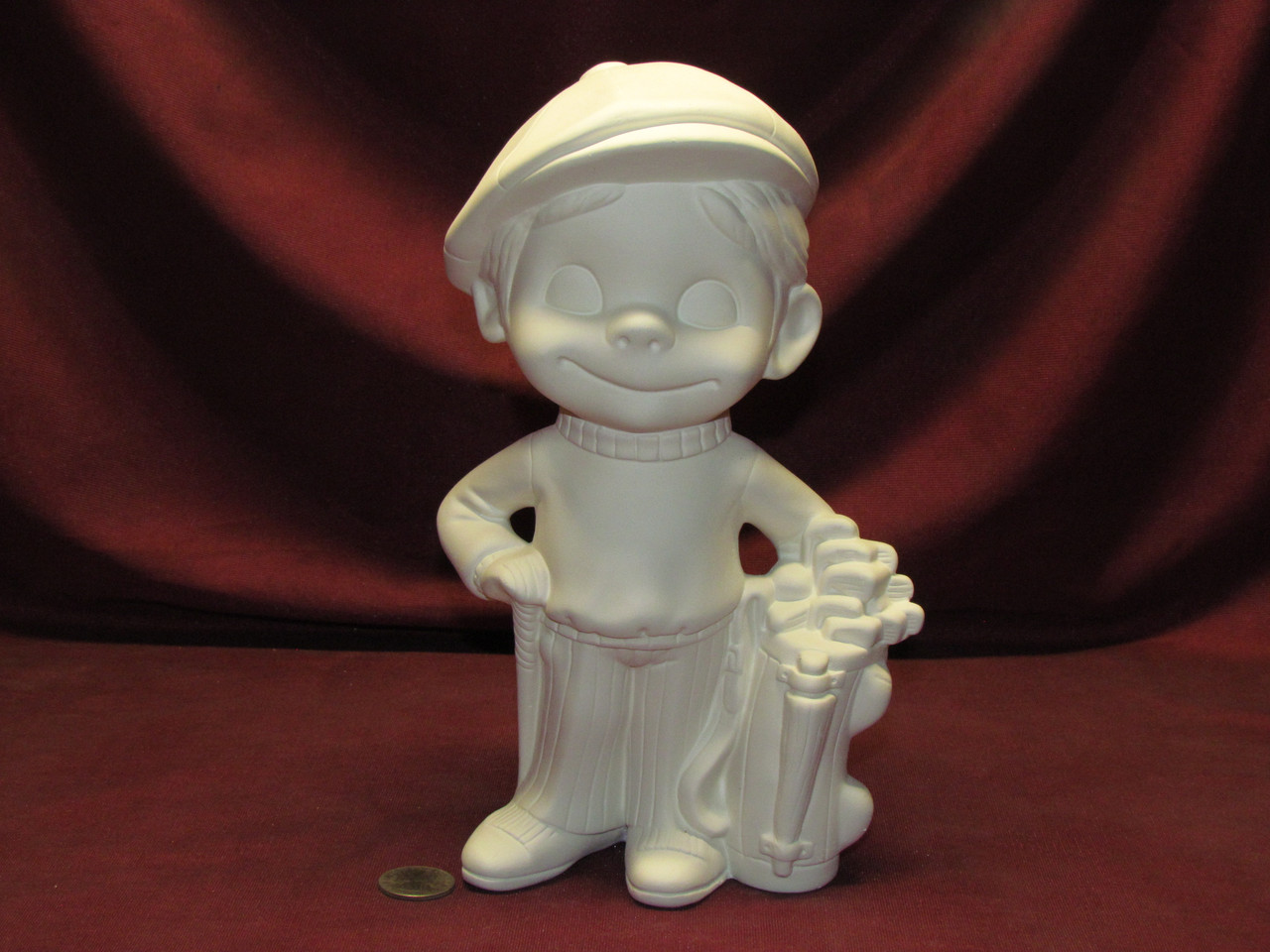 Ceramic Bisque Happy Smiley Figurine Clown pyop unpainted ready to paint  diy - Fat Cat Ceramics