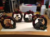 Ornaments painted and finished by a valued customer