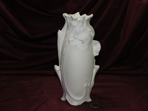 Ceramic Bisque Flower Vase pyop unpainted ready to paint diy