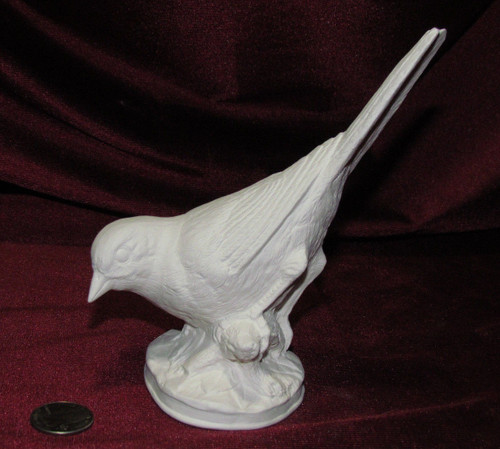 Ceramic Bisque Song Bird pyop unpainted ready to paint diy