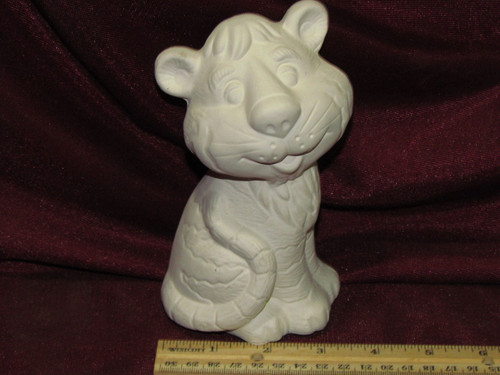 Ceramic Bisque Cute Tiger pyop unpainted ready to paint diy - Fat Cat ...