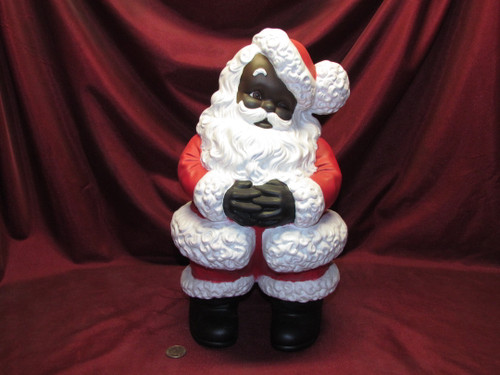 Large Mr Santa Claus ~ Hand Painted ~ Ceramic Bisque ~ Ready to Display