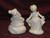 Ceramic Bisque U-Paint Small Mr and Mrs Santa Claus Ready to Paint Christmas