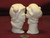 Ceramic Bisque U-Paint Small Kissing Mr and Mrs Santa Claus Ready to Paint Unpainted DIY