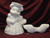 Ceramic Bisque U-Paint Angel Teddy Bear Girl Unpainted Ready to Paint