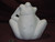 Ceramic Bisque U-Paint Goofy Frog Sitting Up Hand on Face Unpainted Ready To Paint DIY Garden Decoration