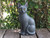 George The Cat ~ Hand Painted Ceramic Bisque ~ Ready to Display