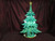 Large Ceramic Christmas Tree Lamp ~ Hand Painted Ceramic Bisque ~ Ready to Display
