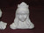 Ceramic Bisque Set of 3 Cute Girls Christmas Ornaments U-Paint Ready to Paint