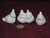 Ceramic Bisque 4 Small Birds -3 piece set pyop unpainted ready to paint diy