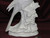 Ceramic Bisque Robin On Log Base pyop unpainted ready to paint diy