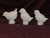 Ceramic Bisque 3 Baby Birds pyop unpainted ready to paint diy