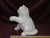 Ceramic Bisque Vintage Cat With Paw  Up pyop unpainted ready to paint diy