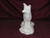 Ceramic Bisque Border Collie On Rock Base pyop unpainted ready to paint diy