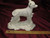 Ceramic Bisque Chihuahua On Rock Base pyop unpainted ready to paint diy