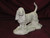 Ceramic Bisque Basset Hound Dog On Rock Base pyop unpainted ready to paint diy