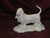 Ceramic Bisque Basset Hound Dog On Rock Base pyop unpainted ready to paint diy