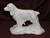 Ceramic Bisque Cocker Spaniel On Rock Base pyop unpainted ready to paint diy