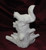 Ceramic Bisque Squirrel & Babies On A Log pyop unpainted ready to paint diy