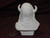 Ceramic Bisque Bust Native American With Buffalo Hat