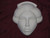 Ceramic Bisque Oriental Woman Mask Wall Hanging pyop unpainted ready to paint diy