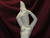 Ceramic Bisque Vintage Fire Dancing Lady Lamp Nude pyop unpainted ready to paint diy