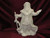 Ceramic Bisque Santa Claus With Holly Crown pyop unpainted ready to paint diy