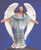 Ceramic Bisque Native American Angel Receiving The Spirit