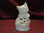 Ceramic Bisque U-Paint Cat with Pumpkin Candle Holder Halloween unpainted ready to paint diy