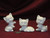Ceramic Bisque U-Paint Set of 3 Small Cats ~ Ready to Paint Unpainted Retro