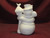 Ceramic Bisque U-Paint Snowman w Lamp Post and Broom Ready to Paint Christmas