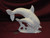 Ceramic Bisque U-Paint 2 Dolphins on Waves Unpainted Ready To Paint DIY Dolphin Sea Life