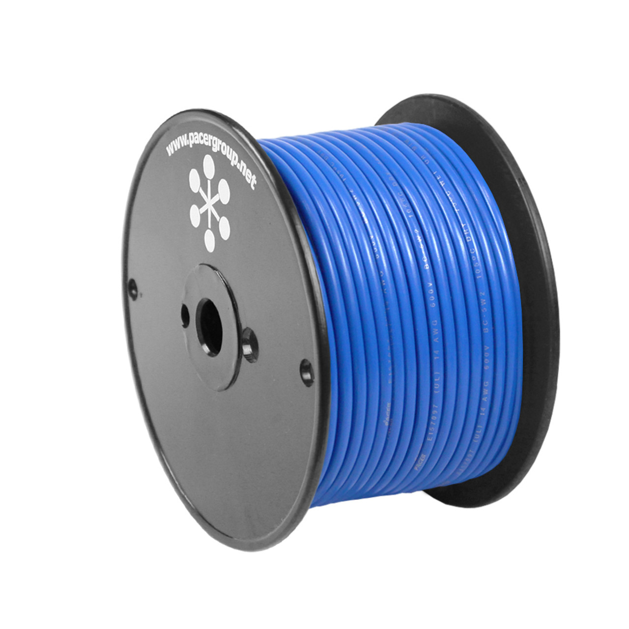 Pacer Blue 18 AWG Primary Wire 100' P/N WUL18BL-100 ProPride Hitch