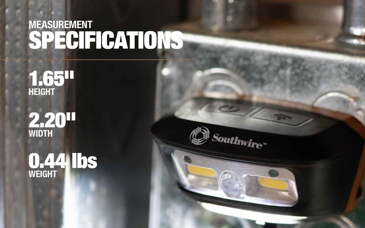 Southwire 250 Lumens LED Head Lamp With Motion Sensor ProPride Hitch