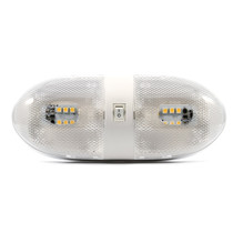 Camco LED Double Dome Light - 12VDC - 320 Lumens - P/N 41321