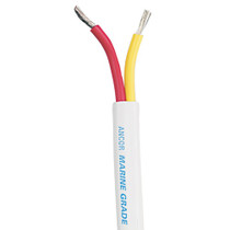 Ancor Safety Duplex Cable - 12/2 AWG - Red/Yellow - Flat - 250' - P/N 124325
