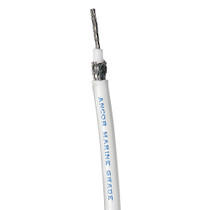 Ancor White RG 8X Tinned Coaxial Cable - 500' - P/N 151550
