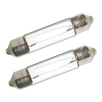 Perko Double Ended Festoon Bulbs - 12V, 10W, .74A - Pair - P/N 0070DP0CLR