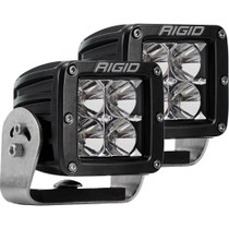 RIGID Industries D-Series PRO - Flood LED - Pair - Black - P/N 222113