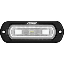 RIGID Industries SR-L Series Marine Spreader Light - Black Flush Mount - White Light with White Halo - P/N 52200