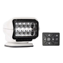 Golight Stryker ST Series Permanent Mount White 12V LED with Hard Wired Dash Mount Remote - P/N 30204ST