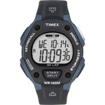 Timex IRONMAN® Classic 30 Full-Size 38mm Watch - Grey/Blue - P/N T5H591