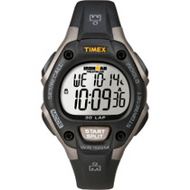 Timex Ironman Triathlon 30 Lap Mid Size - Black/Silver - P/N T5E961